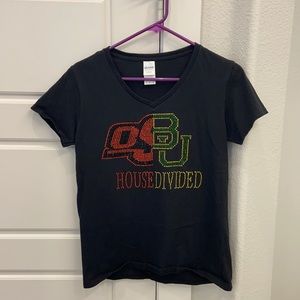 House divided Baylor Oklahoma State Tee